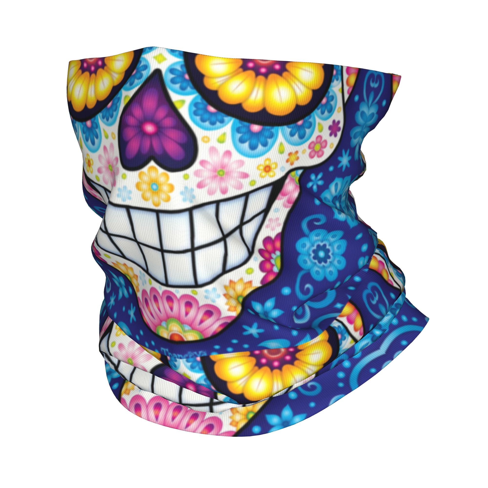 Neck Warmer Tube - Aangepaste dag van de doden suikerschedel