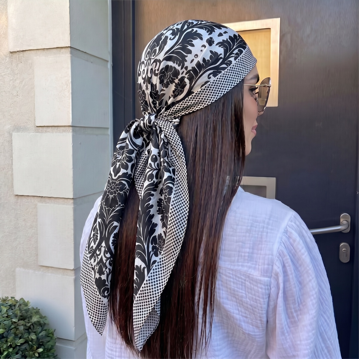 Pashmina Wrap Large - NIEUWE Vrouwen Zijden Vierkante Sjaal Dame
