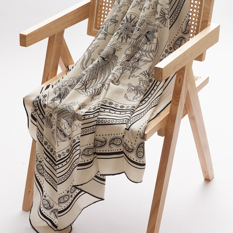 Pashmina Wrap Large - Wol Zijden Sjaal Dames Grote Sjaals