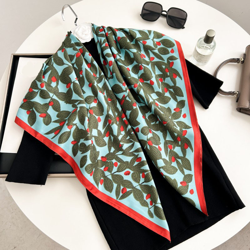 90 cm vierkante sjaal van hoge - Scarf Silk Square recensie en prijs