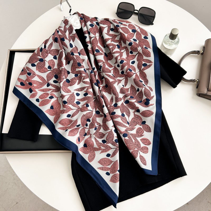 90 cm vierkante sjaal van hoge - Scarf Silk Square recensie en prijs