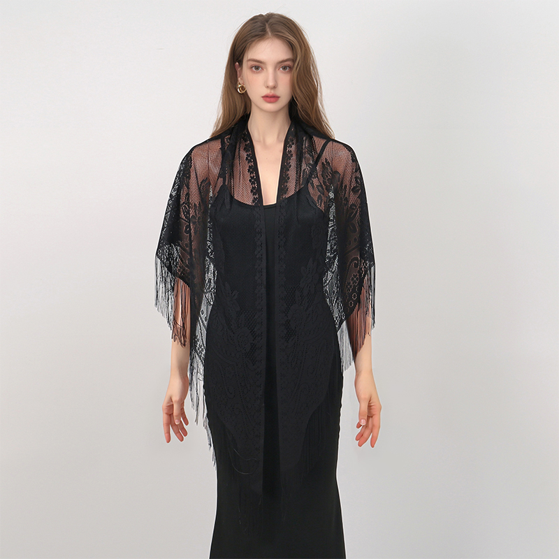 Nieuwe Borduren Kanten Sjaal B - Stole Wedding Shawl recensie en prijs