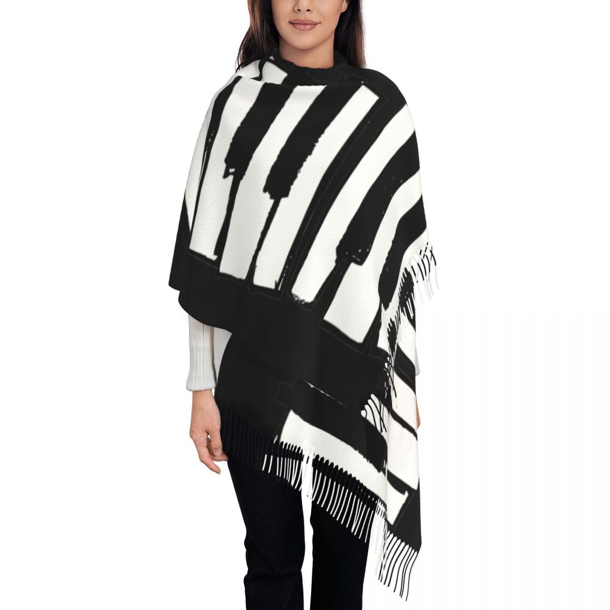 Minimalistische pianotoetsen s - Pashmina Wrap Large recensie en prijs