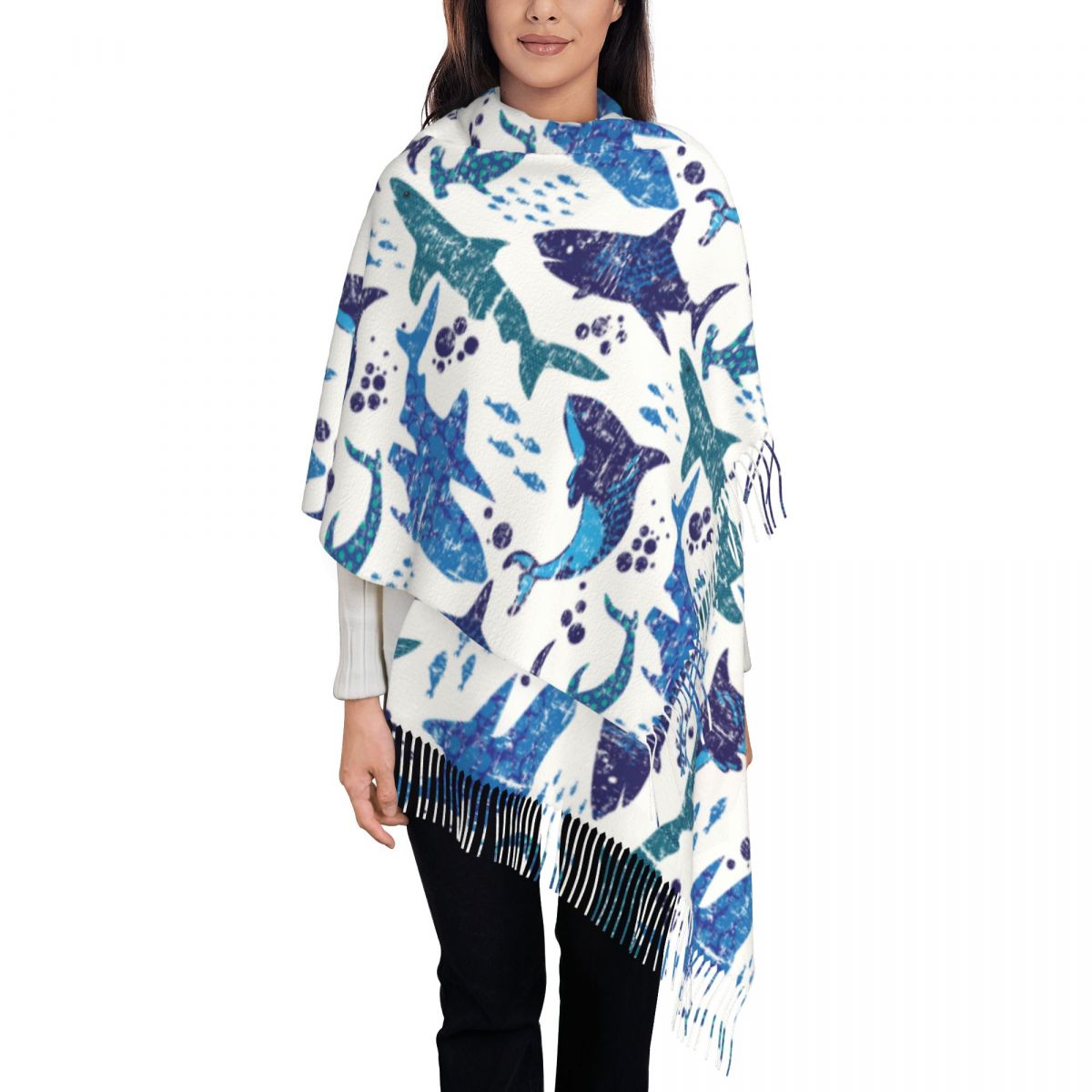 Shark Underwater World Ocean S - Pashmina Wrap Large recensie en prijs