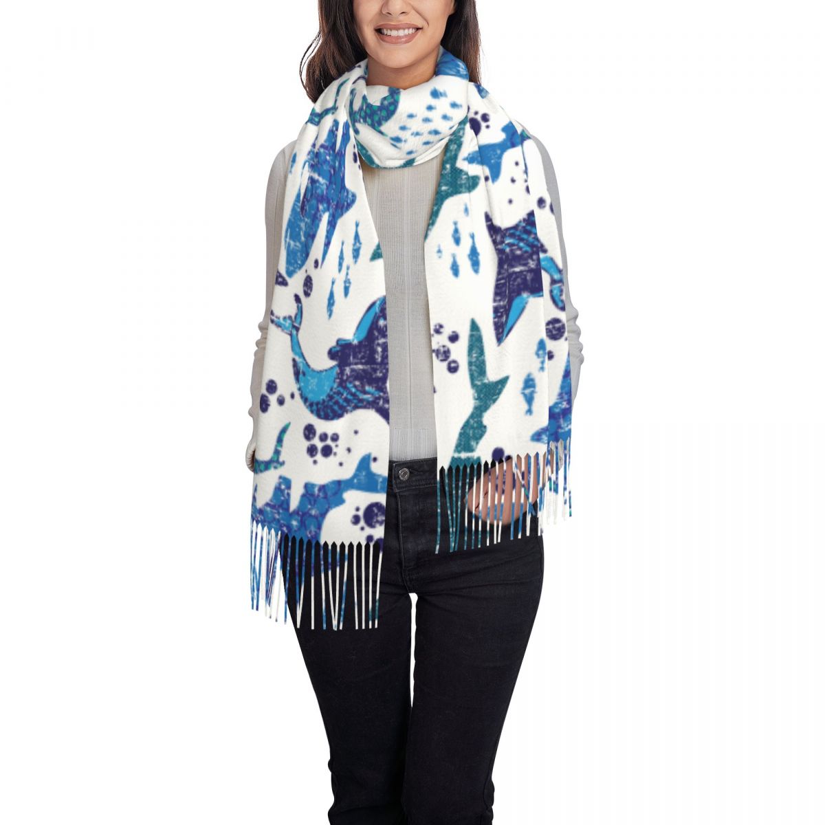 Shark Underwater World Ocean S - Pashmina Wrap Large recensie en prijs