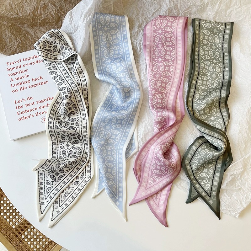 Set Serie Zijde Satijn Sjaal V - Ascot Neck Scarf recensie en prijs