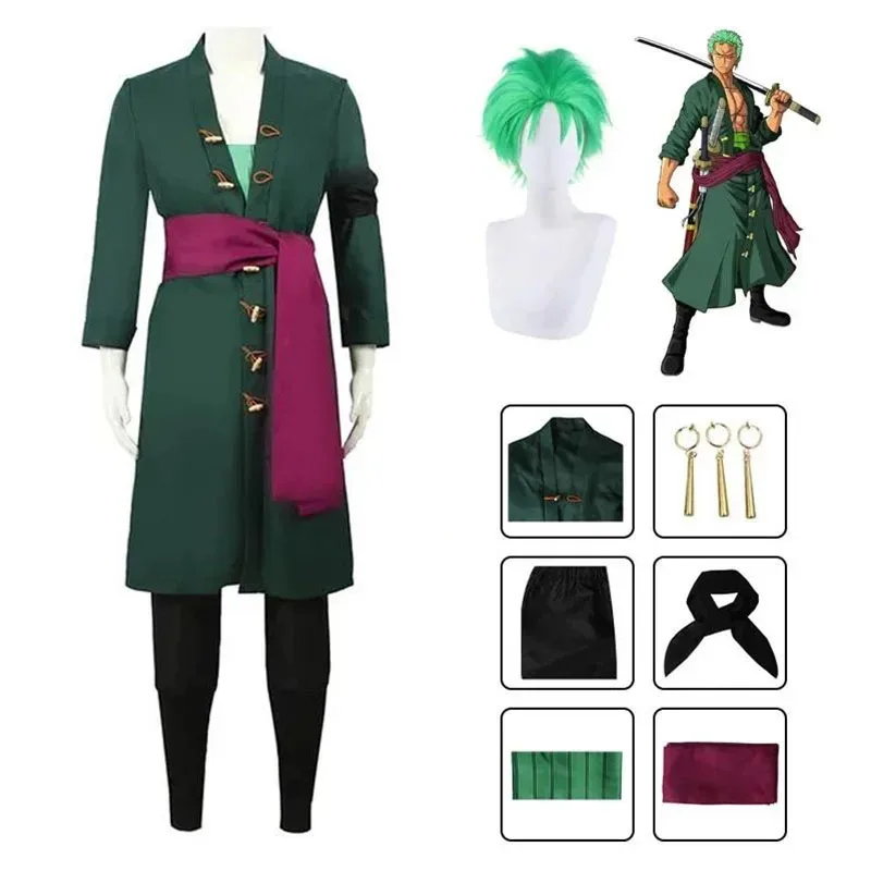 Anime Roronoa Cosplay Kostuum  - Ascot Neck Scarf recensie en prijs