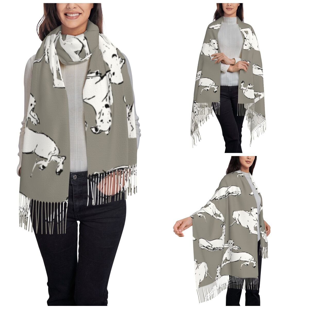 Ontspannende Greyhound Whippet - Pashmina Wrap Large recensie en prijs