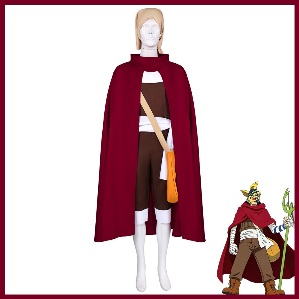 Anime East Blue Usopp Sogeking - Ascot Neck Scarf recensie en prijs