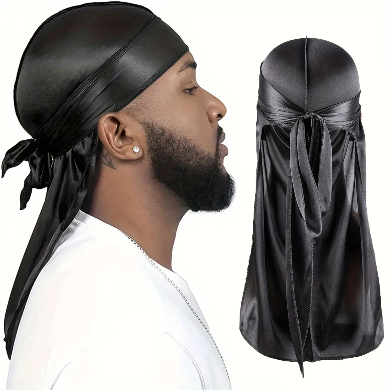 Zijden Durag Bonnet Bandana vo - Bandana Doo Rag recensie en prijs