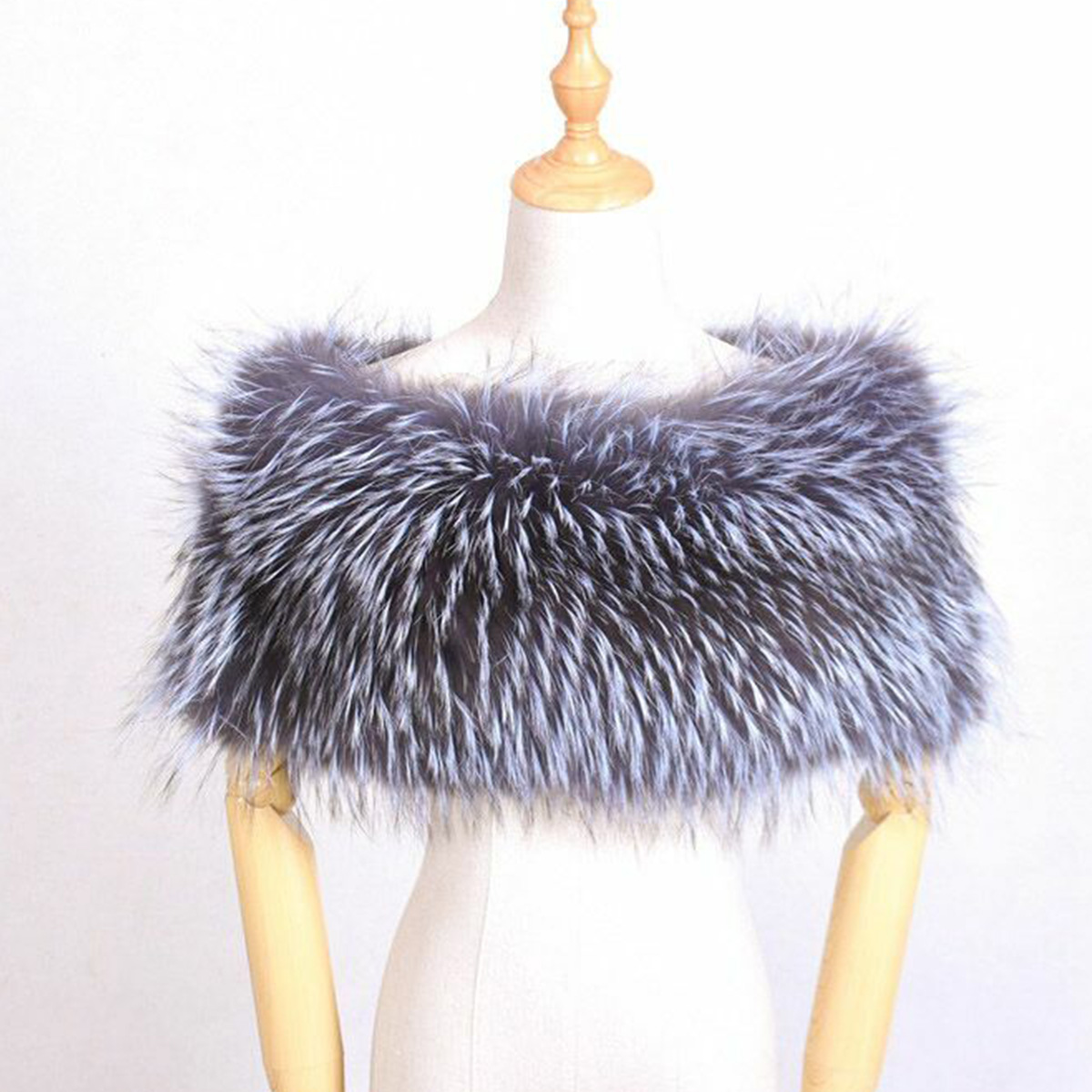 Natuurlijke bont bruidssjaal v - Stole Wedding Shawl recensie en prijs
