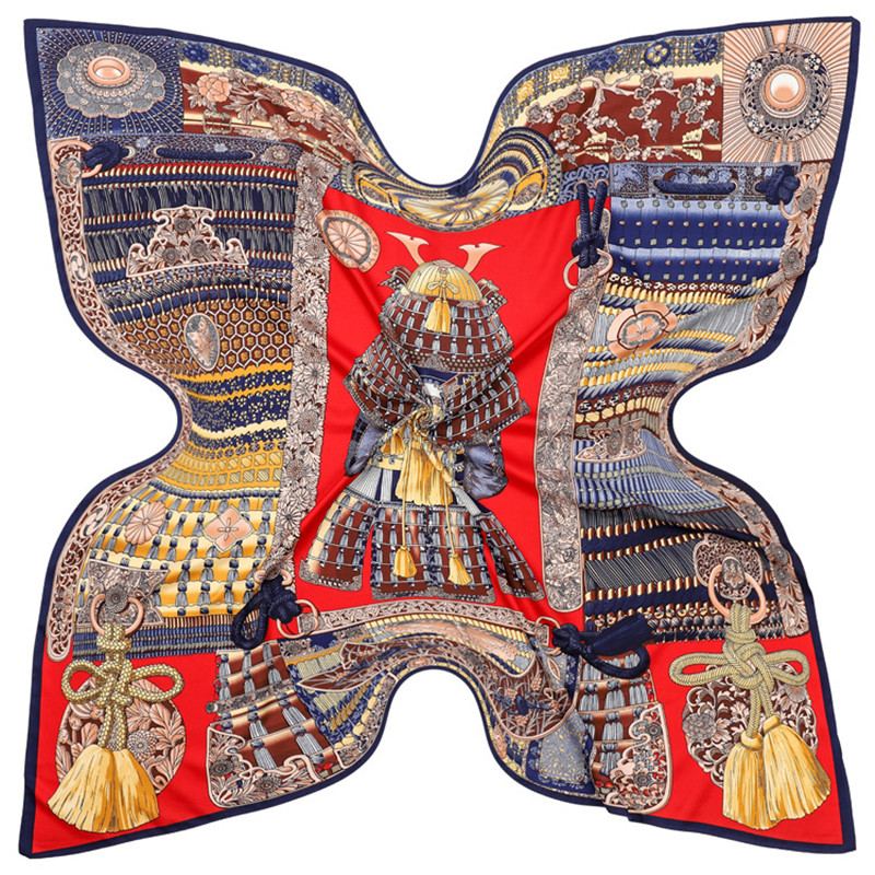 2024 Nieuwe Ontwerp Hof Armor  - Scarf Silk Square recensie en prijs