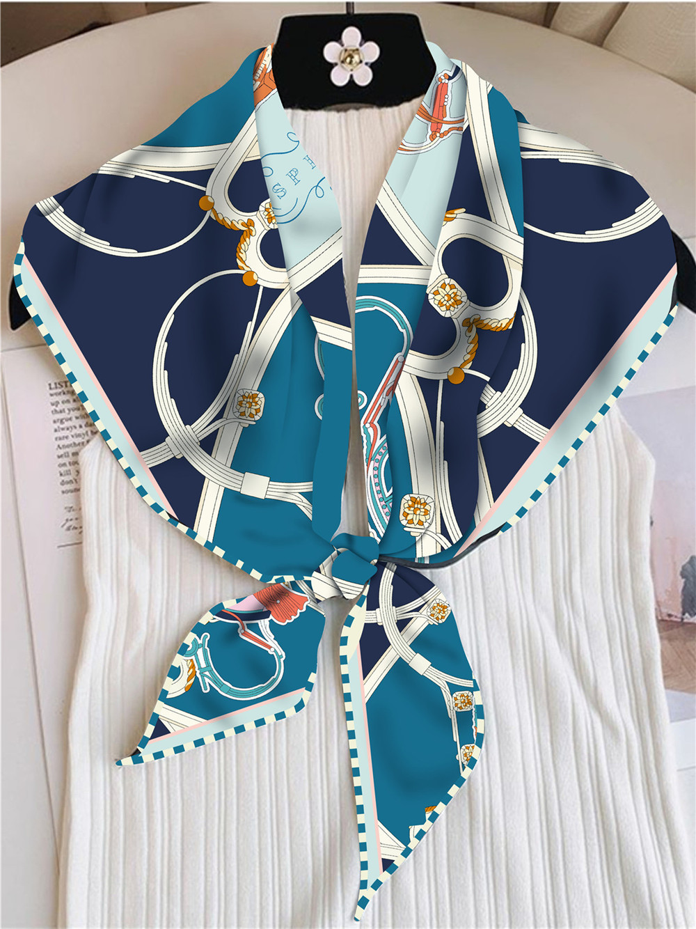 Driehoek Sjaals Zijden Sjaal V - Pashmina Wrap Large recensie en prijs