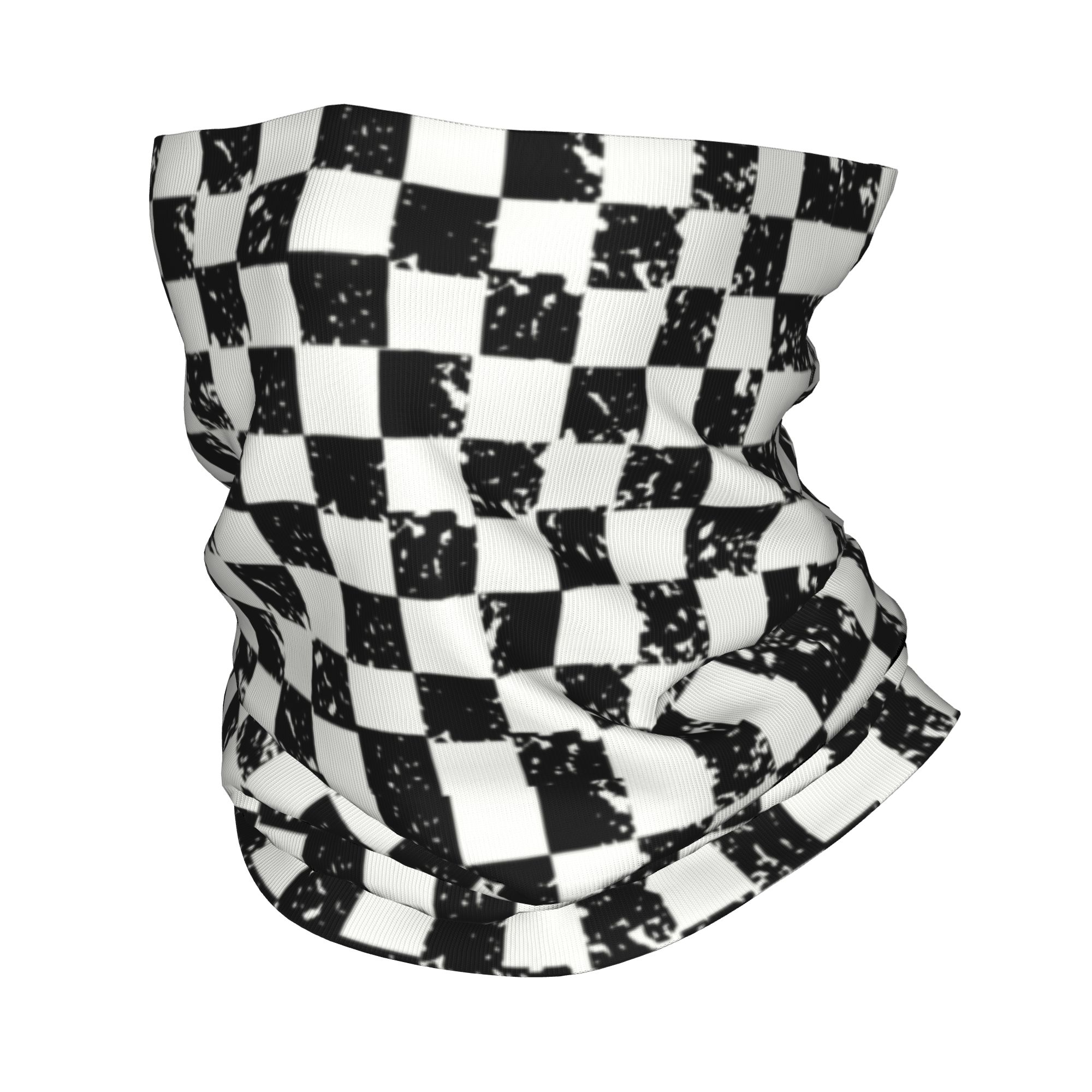 Aangepaste retro geruite vlag  - Neck Warmer Tube recensie en prijs