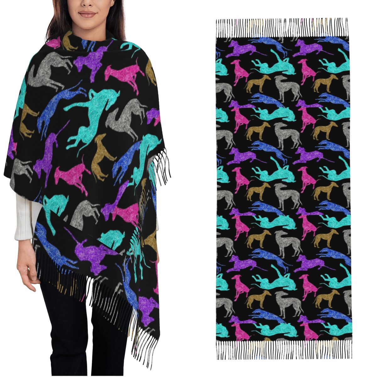 Greyt Greyhound Combo Sjaal Wa - Pashmina Wrap Large recensie en prijs