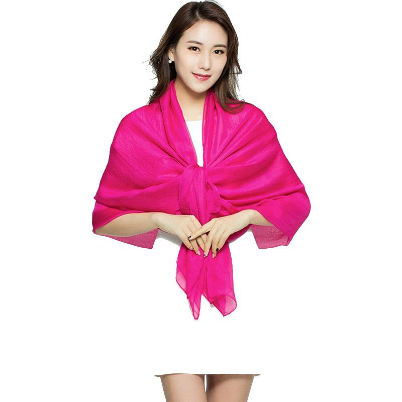 Lange Sjaal Zomer Wrap Sjaal D - Silk Neck Scarf recensie en prijs