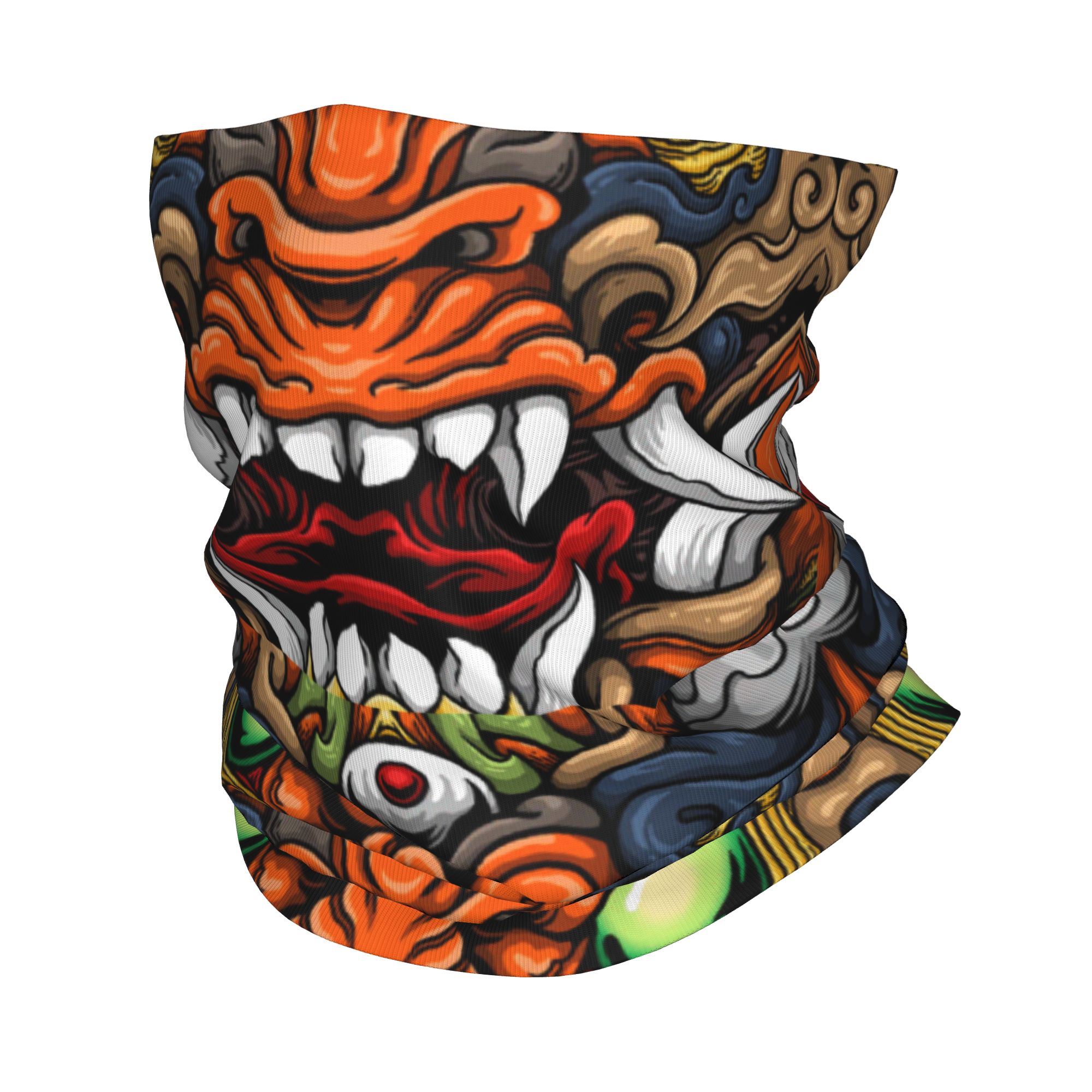 Aangepaste Samurai Demon Oni W - Neck Warmer Tube recensie en prijs