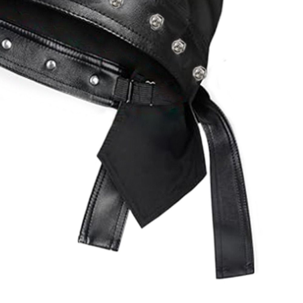 Nieuwe PU lederen zwarte biker - Bandana Doo Rag recensie en prijs